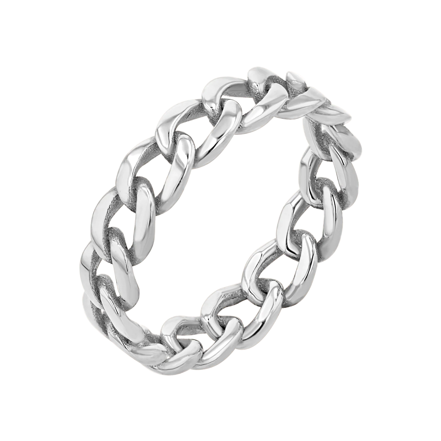 Cuban Curb Link Ring - Image 2