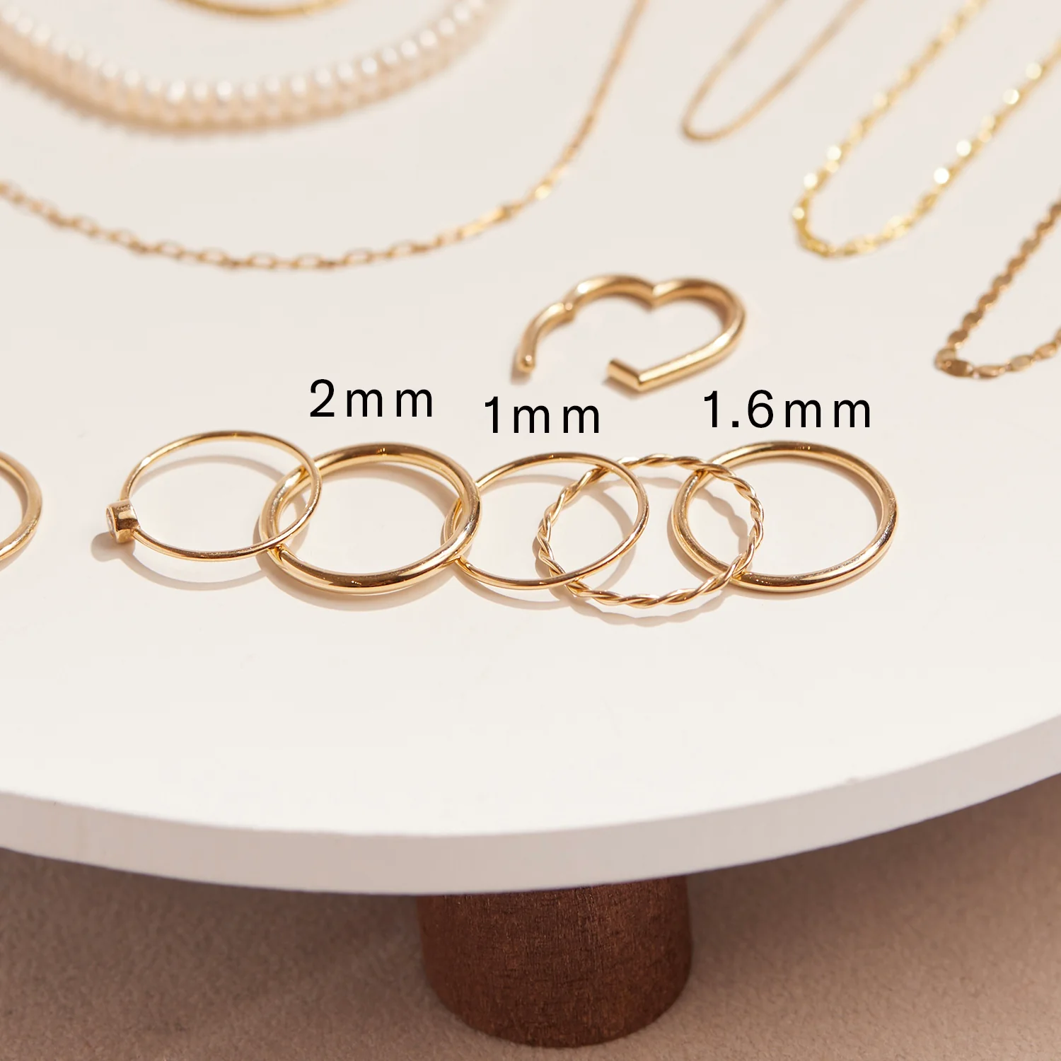 1.6mm Round Wire Stacking Band - Image 5
