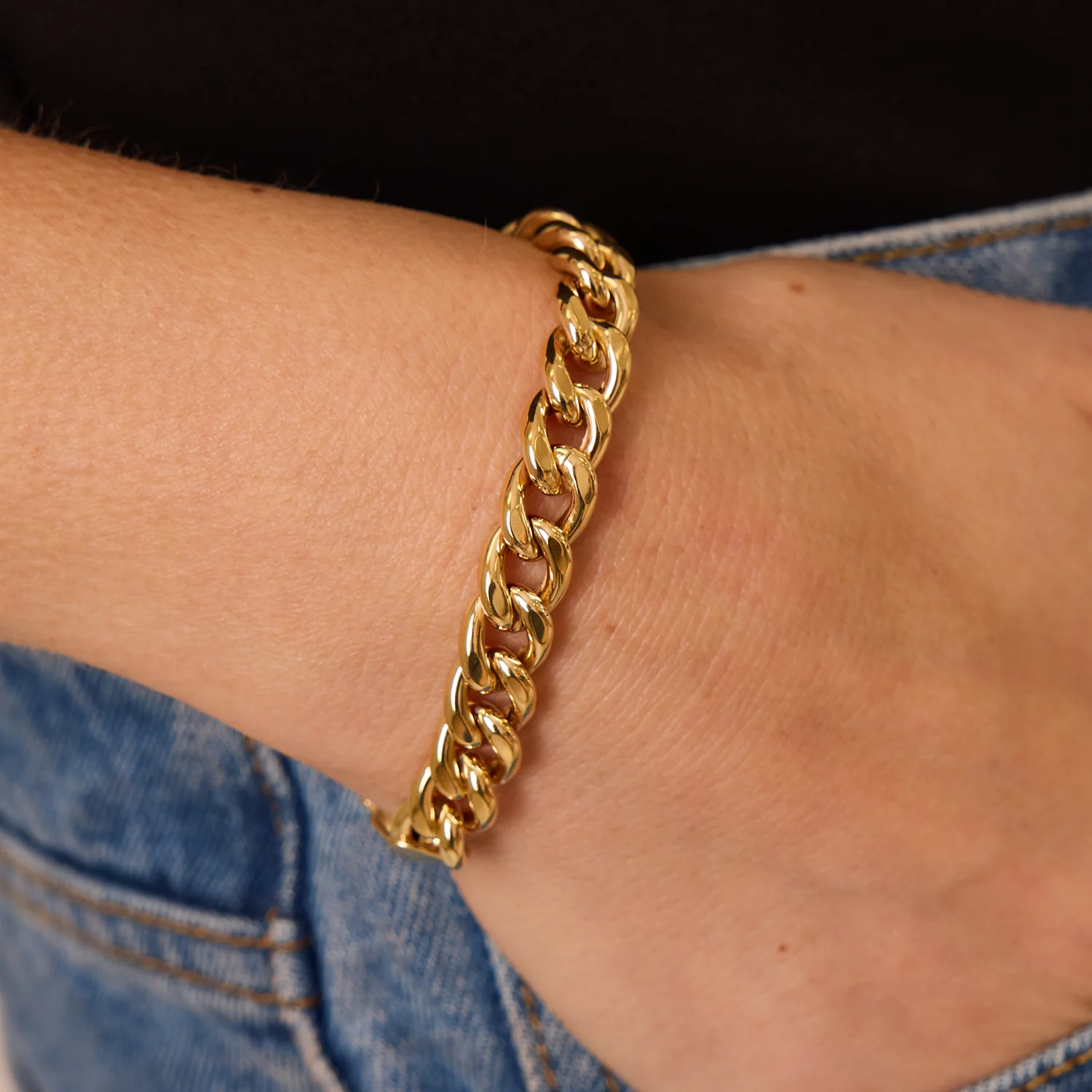 9mm Miami Cuban Link Chain Bracelet - Image 4