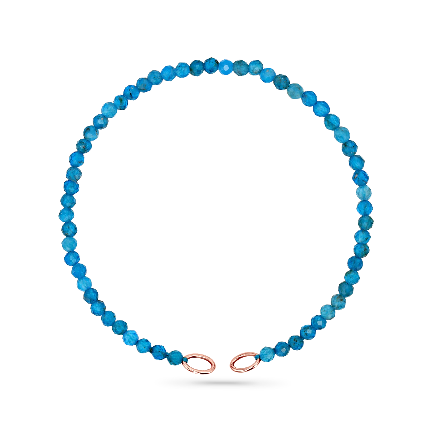 Apatite Bead Connector Bracelet - Image 3
