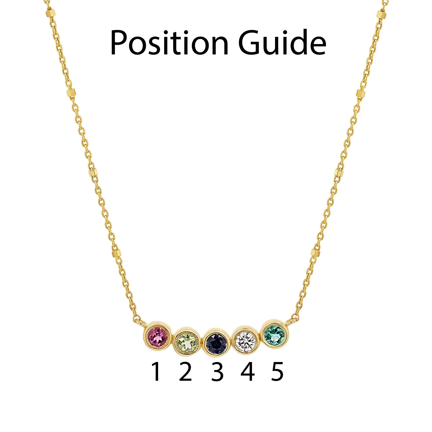 Birthstone Necklace - Image 4
