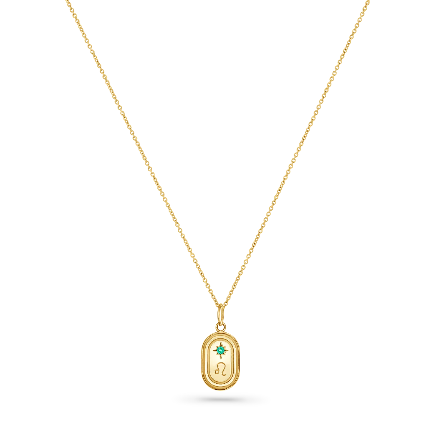 Birthstone Zodiac Oval Charm - Image 4
