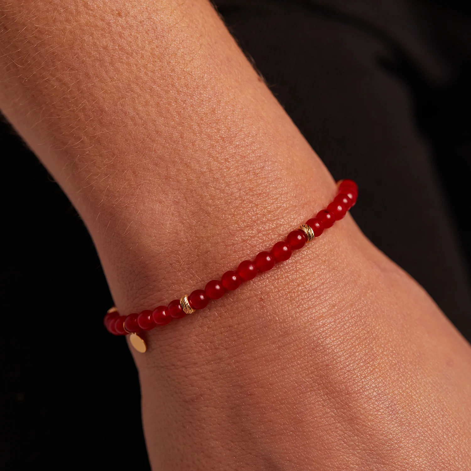 Carnelian Bead Bracelet - Image 4