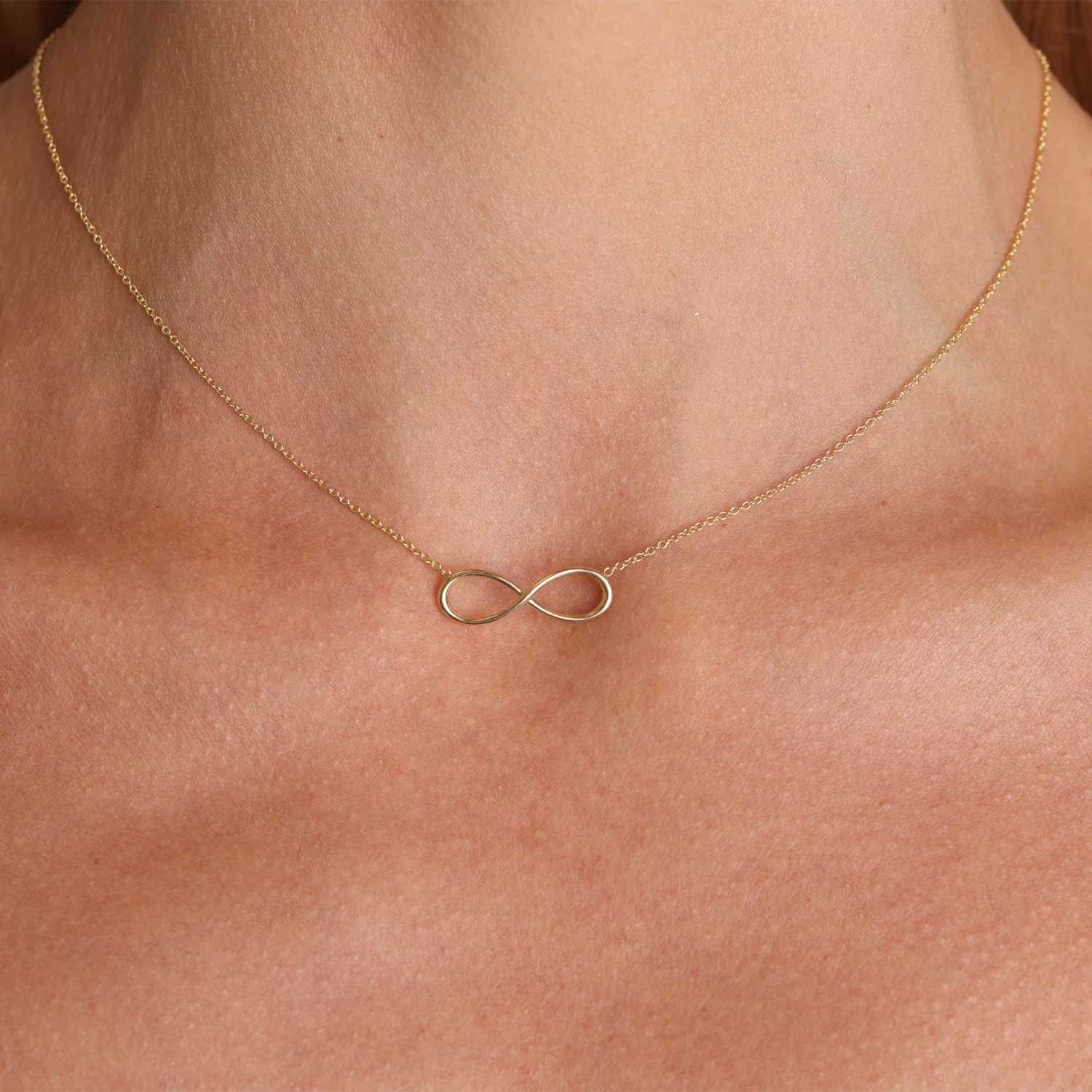 Infinity Letter Necklace - Image 8