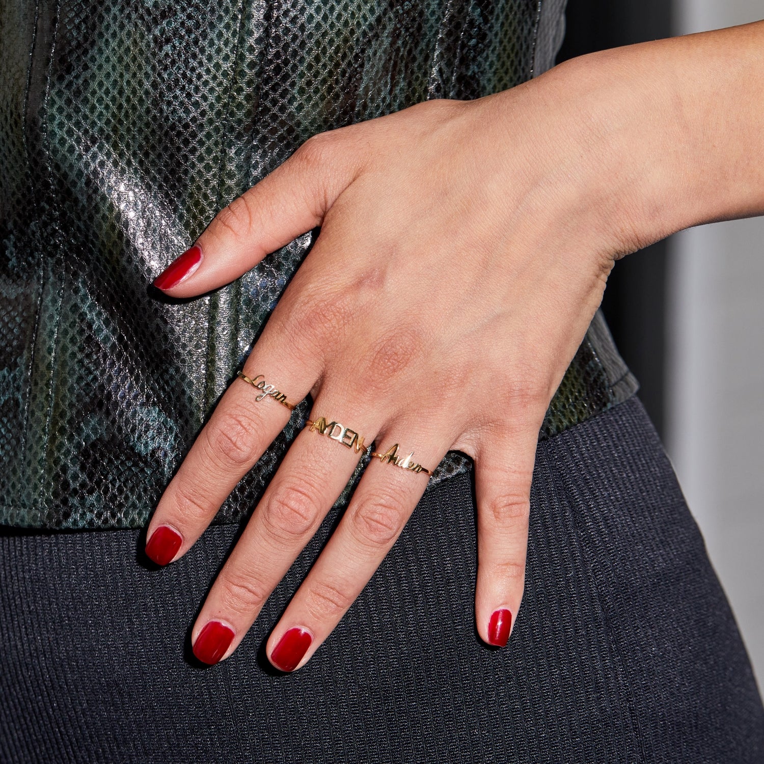 Custom Name Ring - Image 8