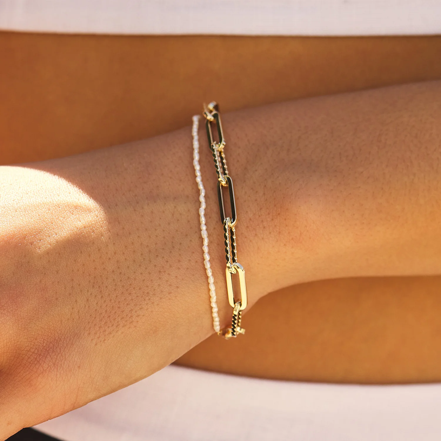 Dainty Pearl Bracelet - Image 2
