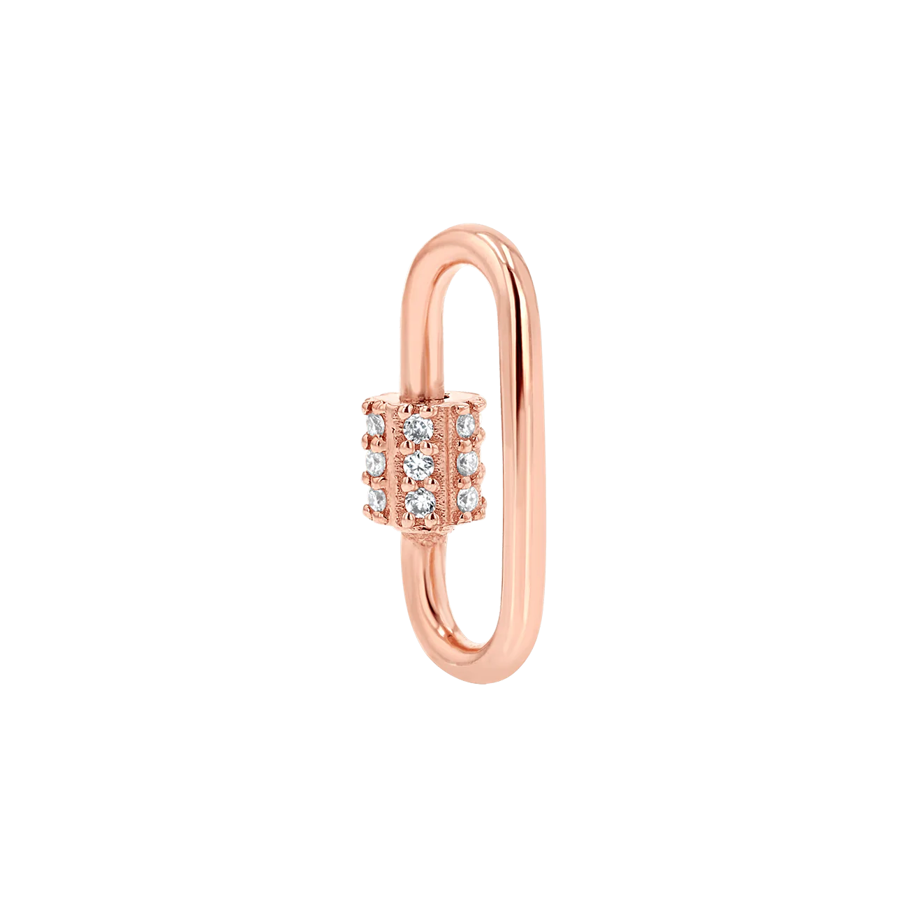 Diamond Barrel Charm Connector - Image 3