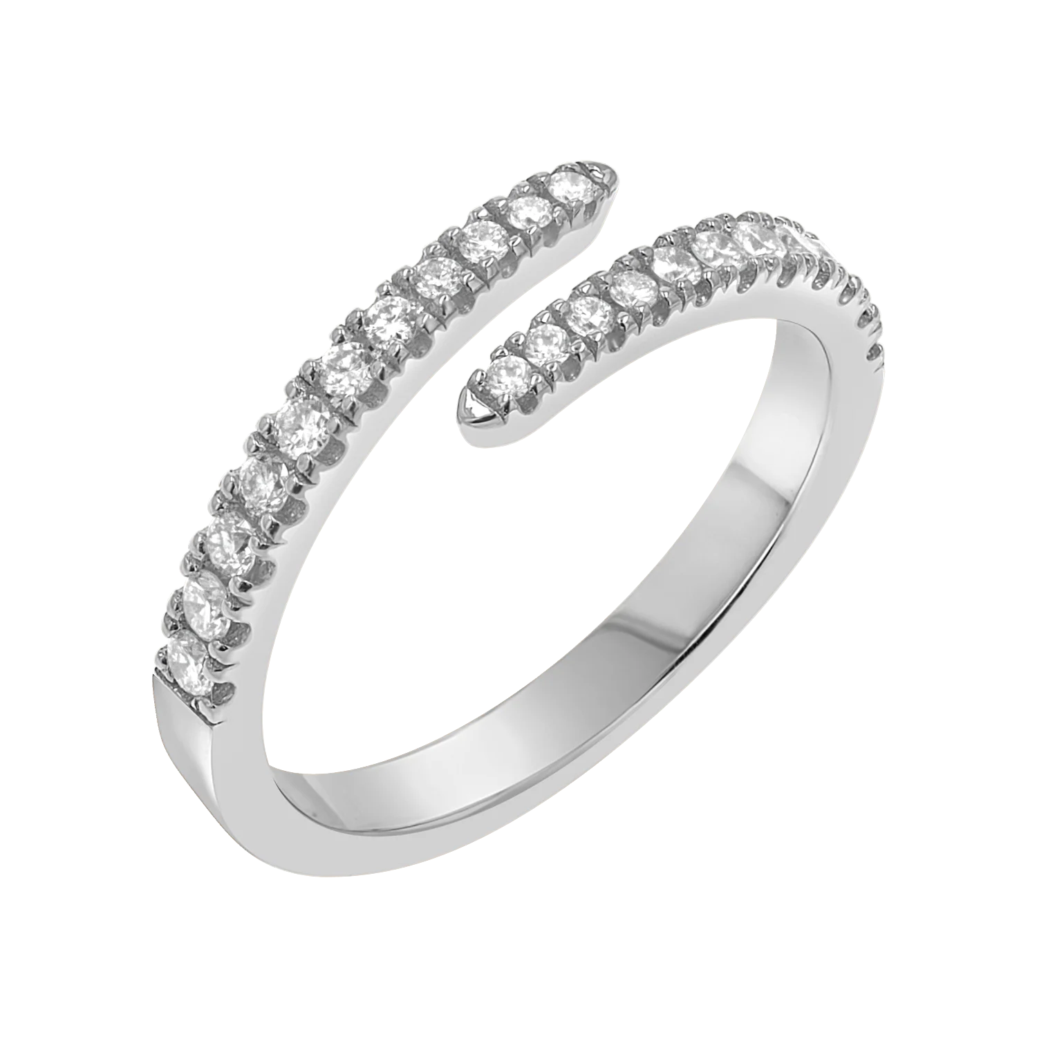 Diamond Coil Ring - Image 2