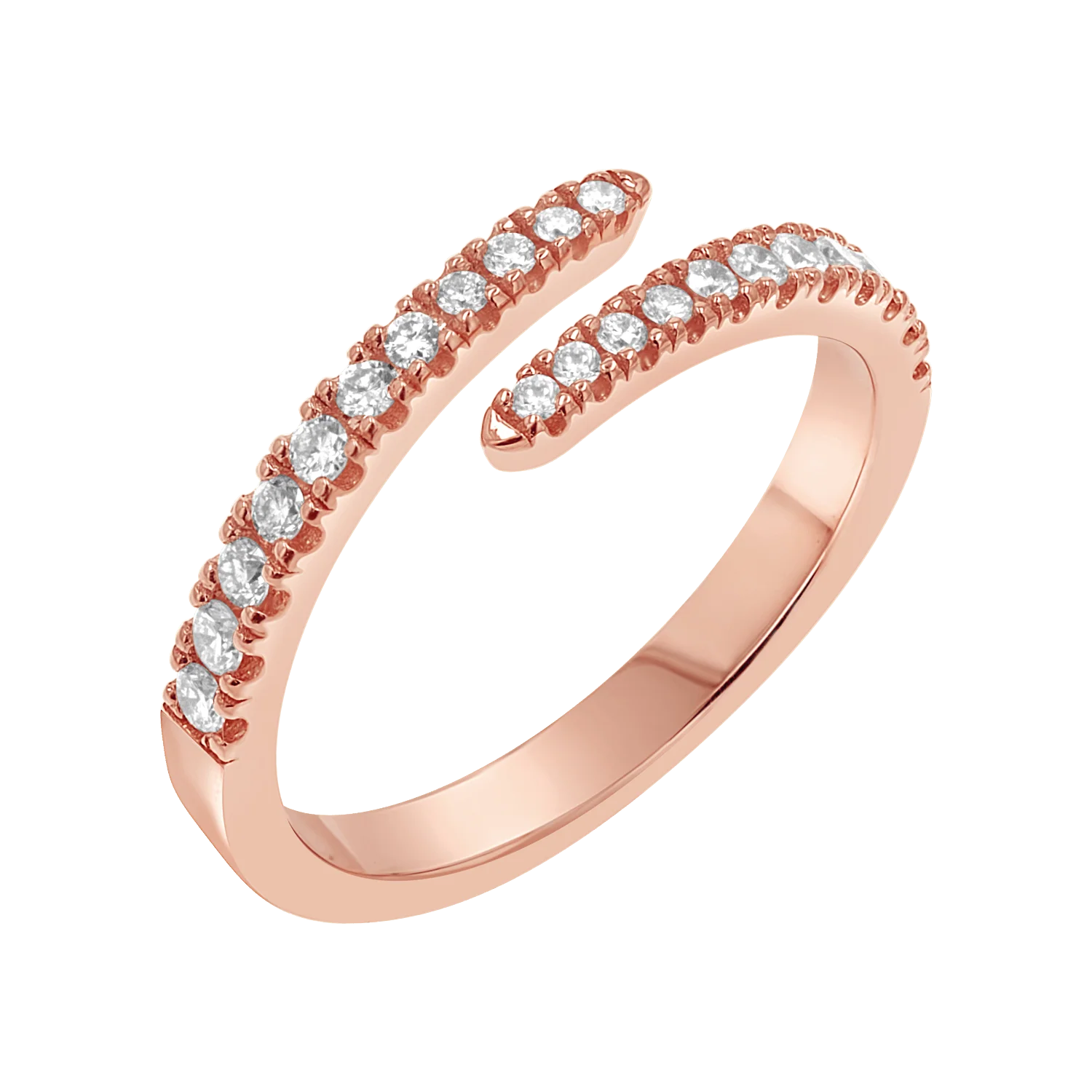 Diamond Coil Ring - Image 3