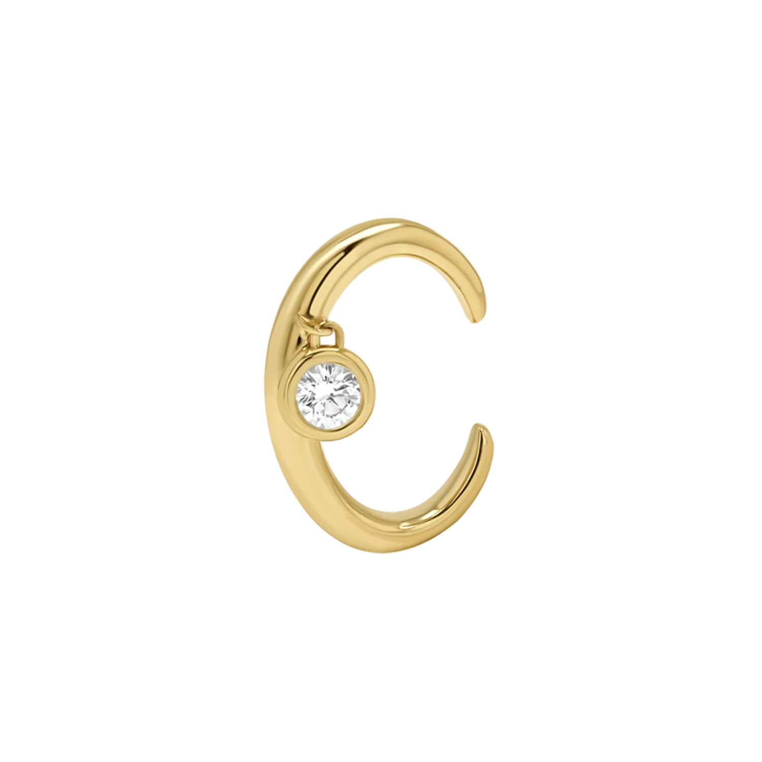 Diamond Drop Ear Cuff - Image 4