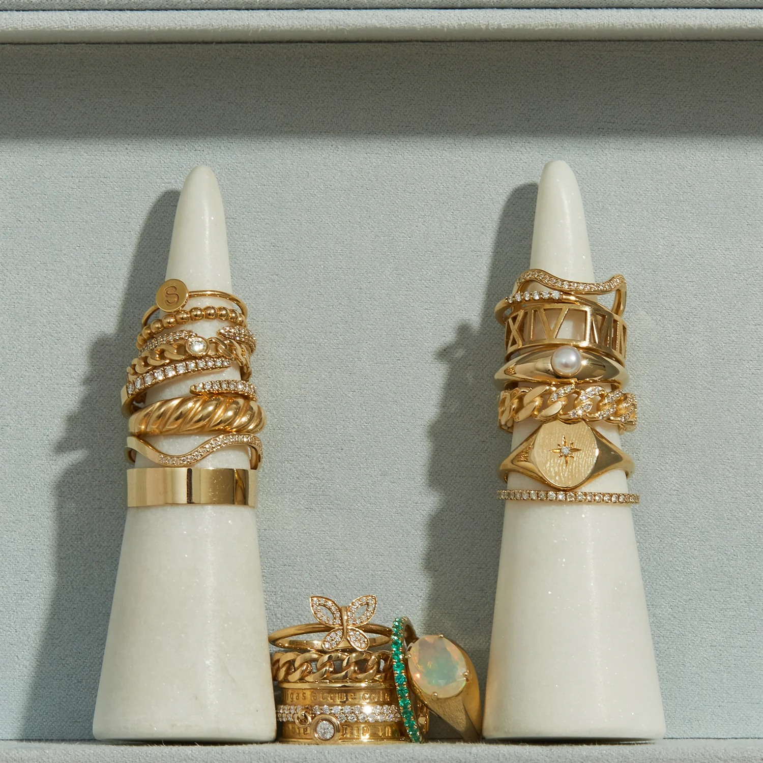 Diamond Wave Ring - Image 4