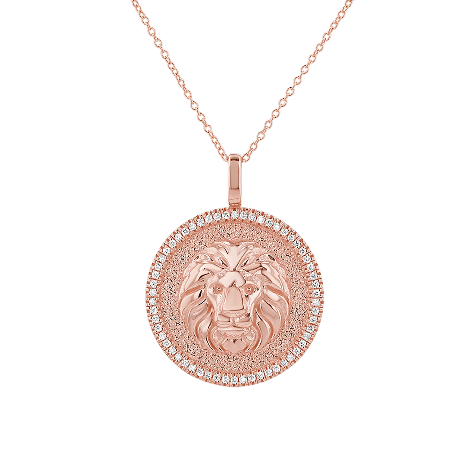 Diamond Zodiac Coin Medallion Necklace - Image 28