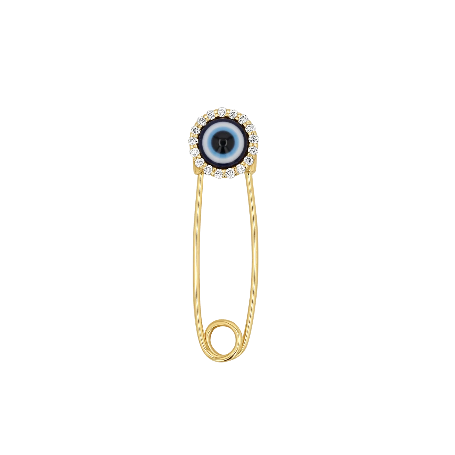 Evil Eye Charm Pin - Image 4