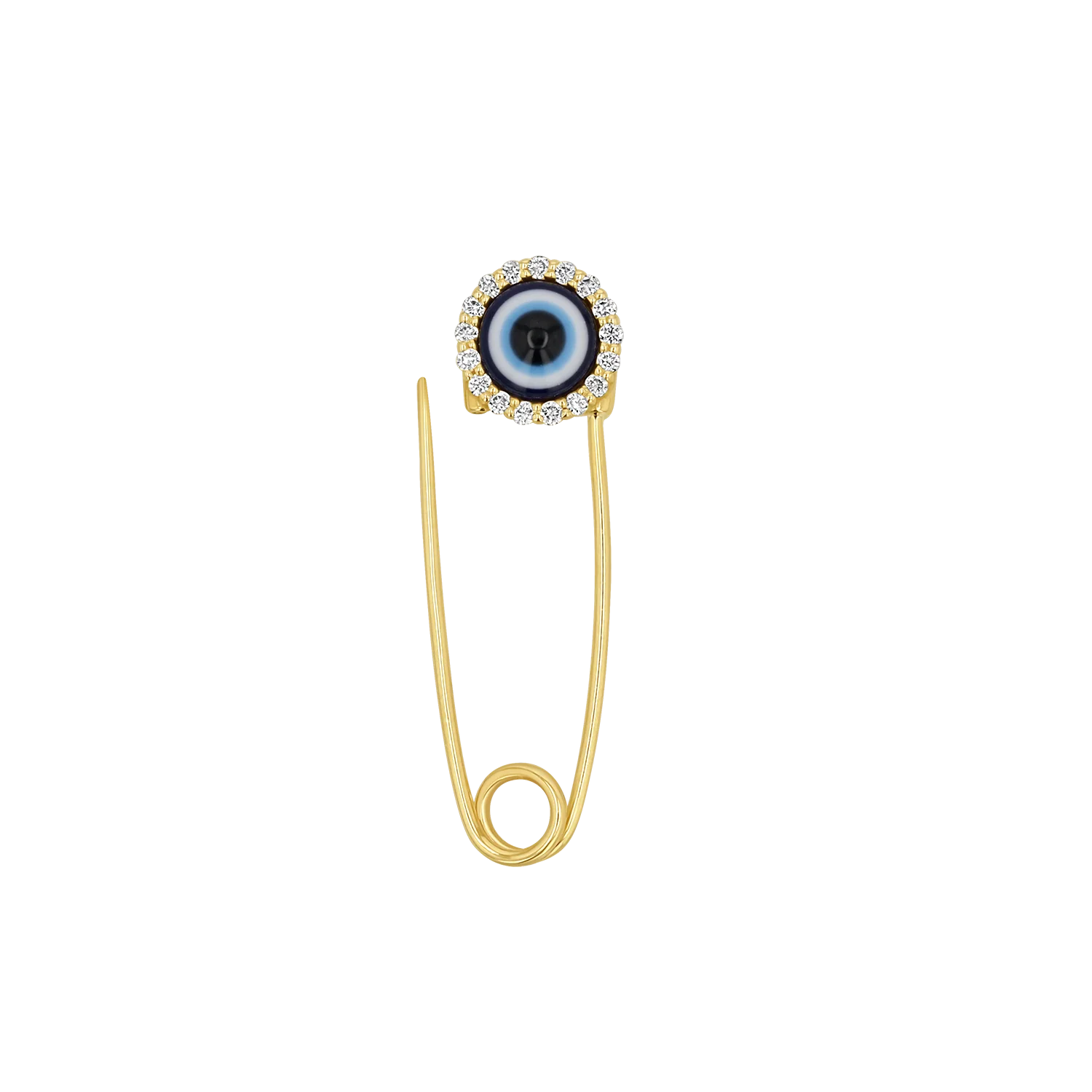 Evil Eye Charm Pin - Image 5