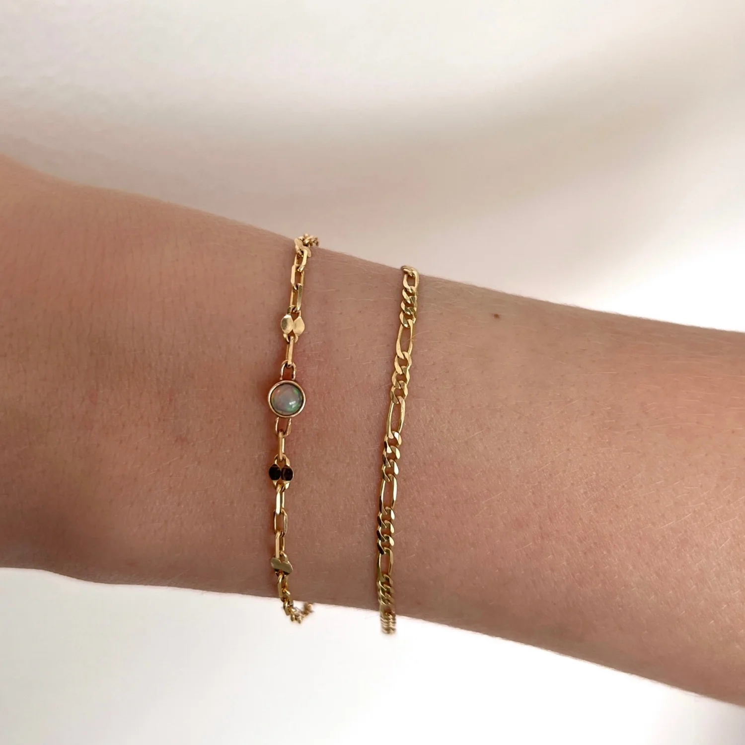 Figaro Chain Bracelet - Image 3