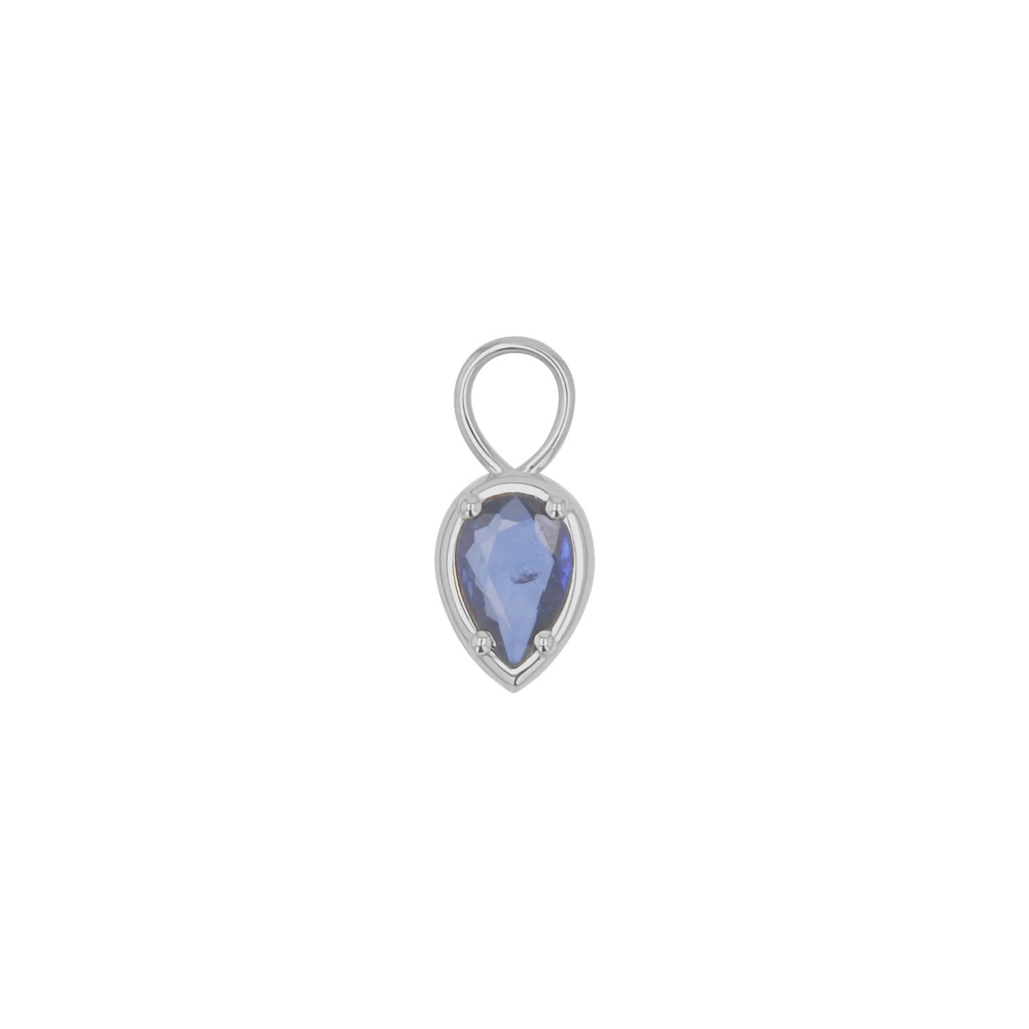 Gemstone Pear Huggies Charms - Image 15