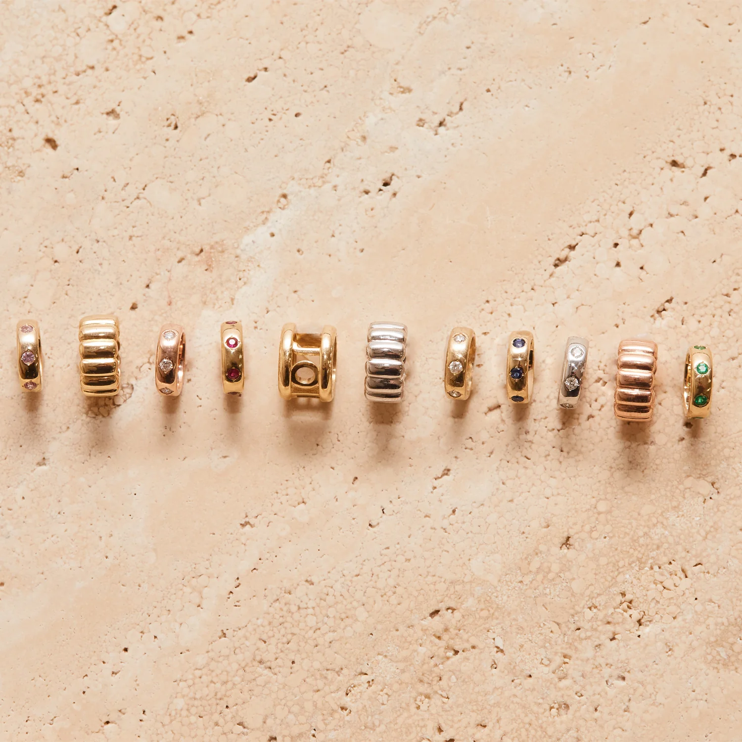 Gemstone Slider Bead Charm - Image 9