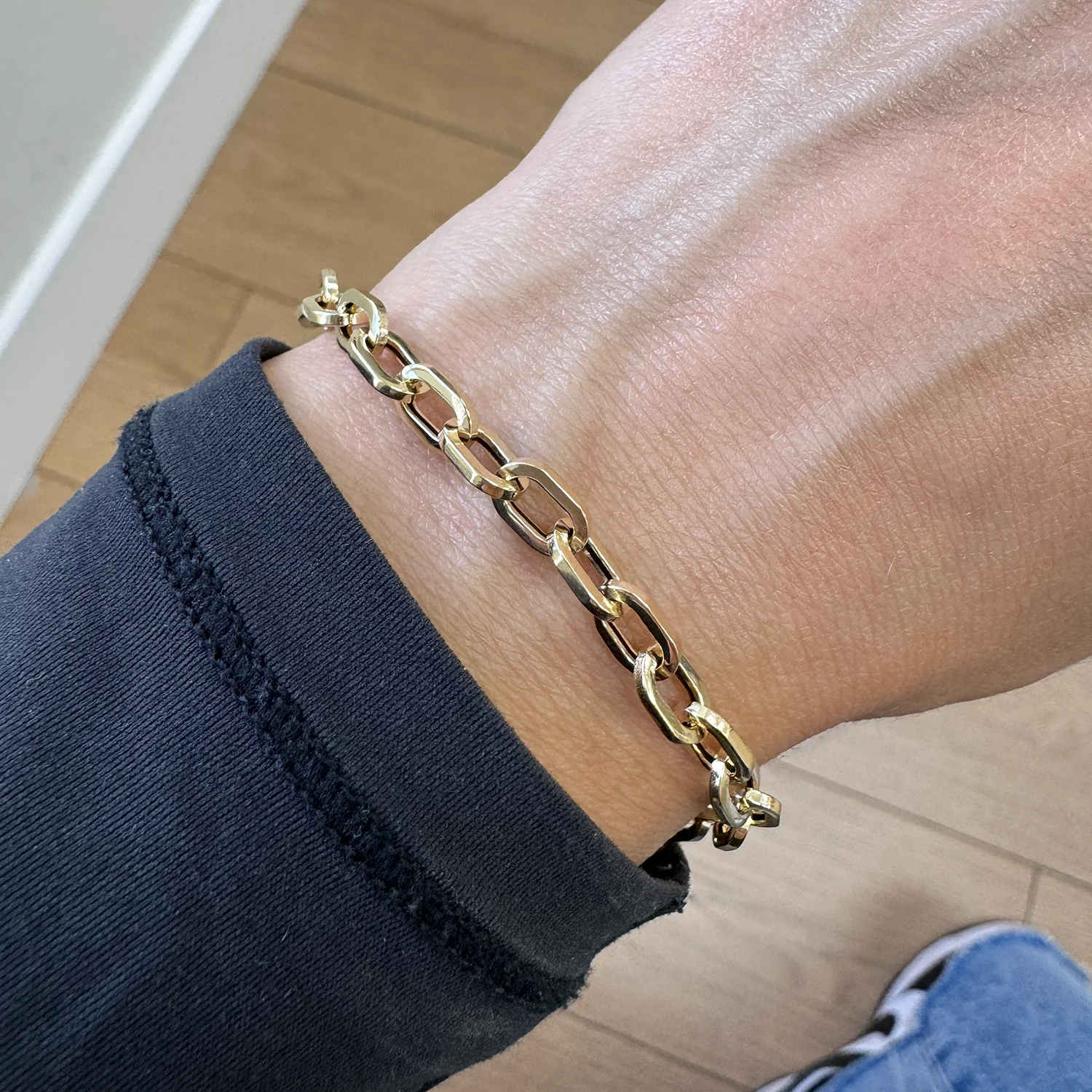 Geo Link Chain Bracelet - Image 3