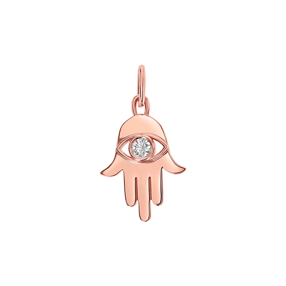 Hamsa Diamond Eye Charm - Image 3