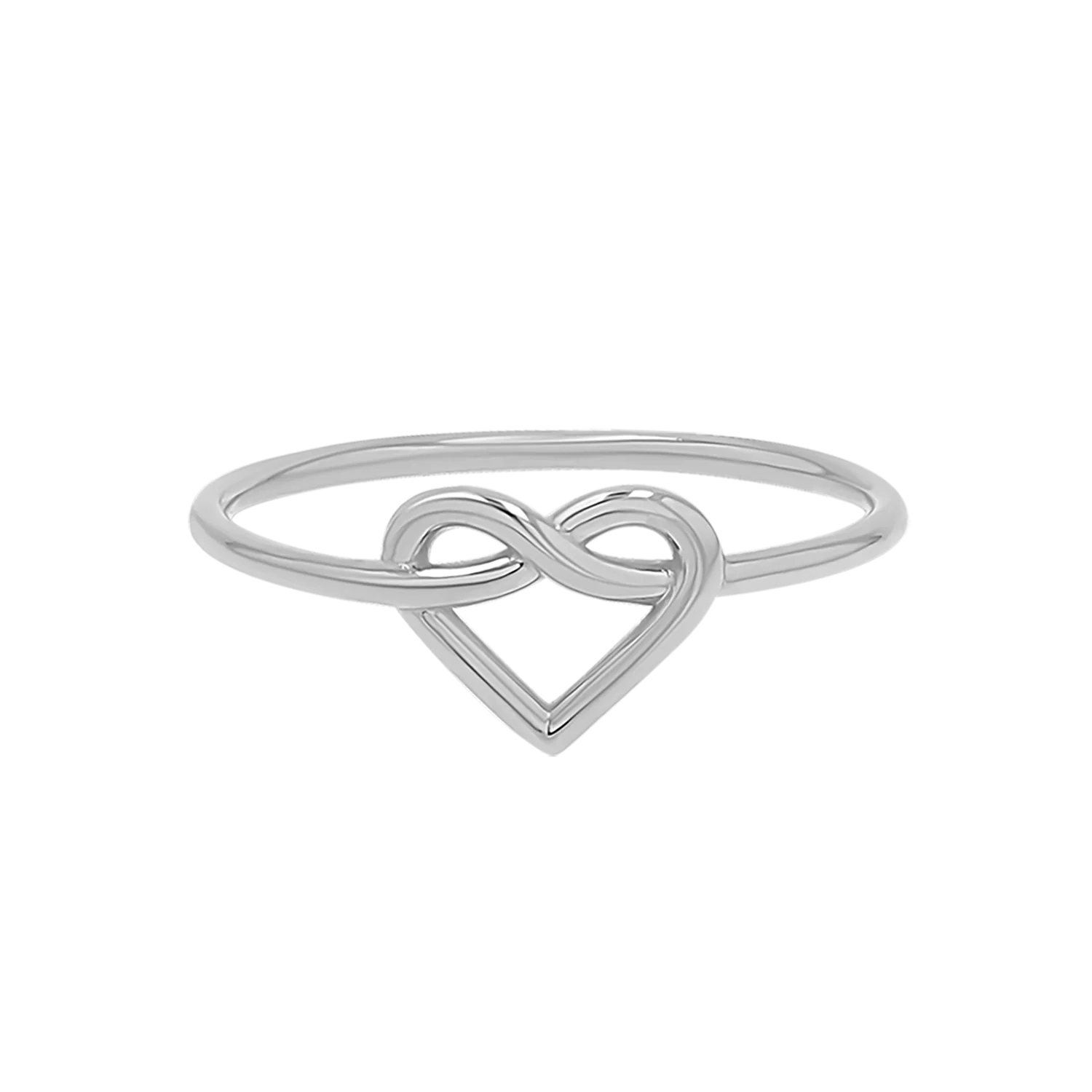 Heart Love Knot Ring - Image 4