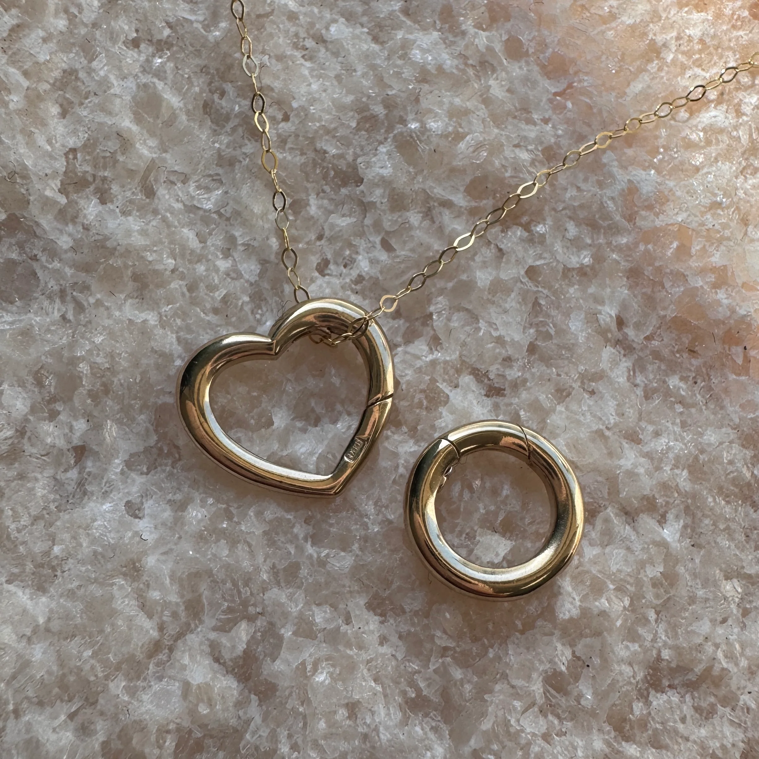 Heart Spring Connector Clasp - Image 4