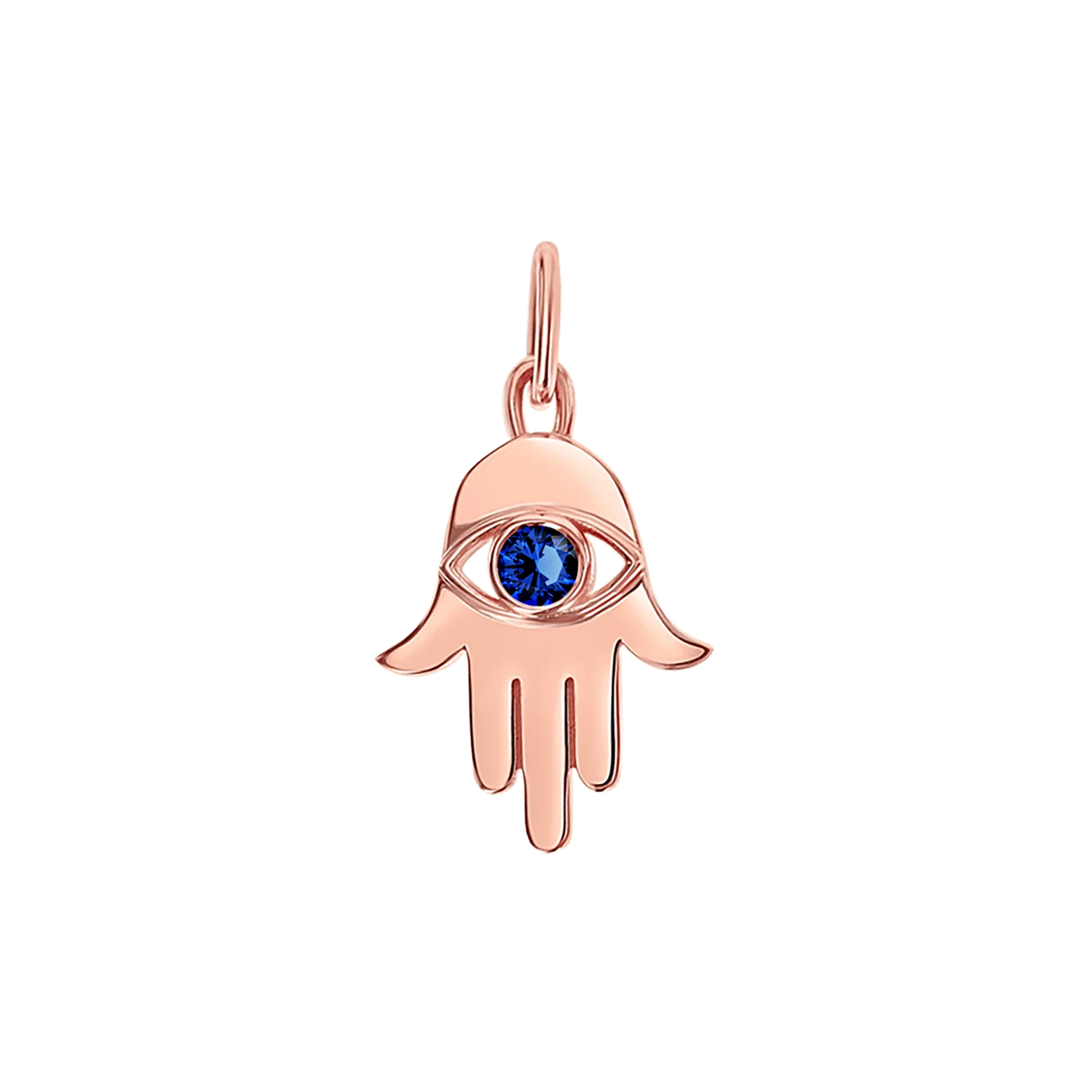 Kids Hamsa Diamond Eye Charm - Image 6