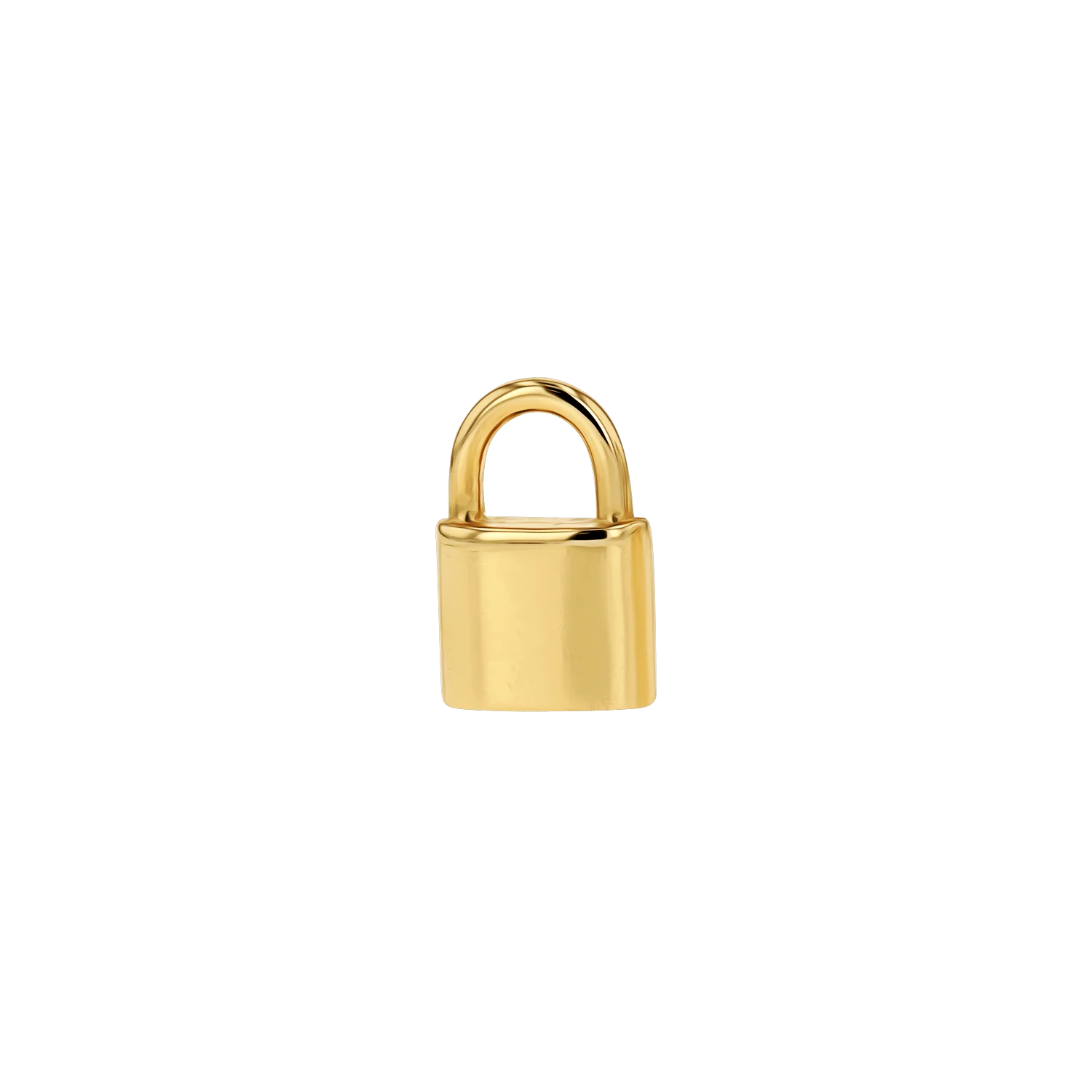 Love Padlock Stud Earrings - Image 4