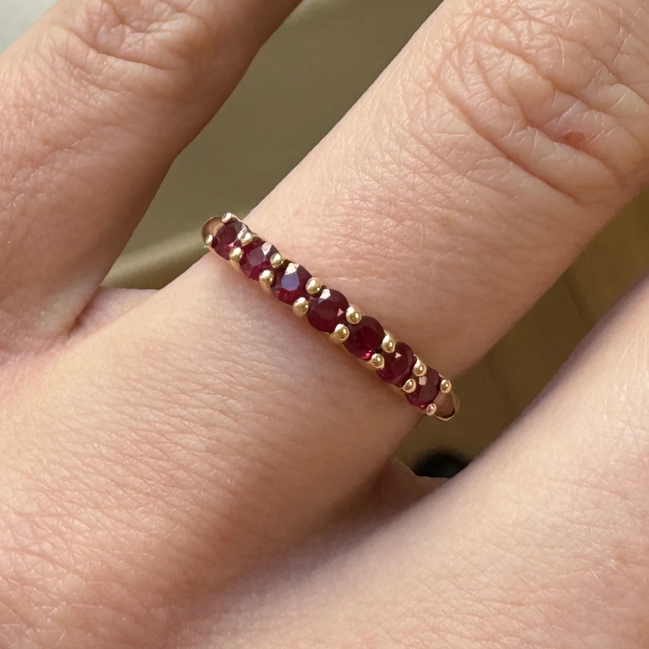 Lucky Seven Ruby Band - Image 5