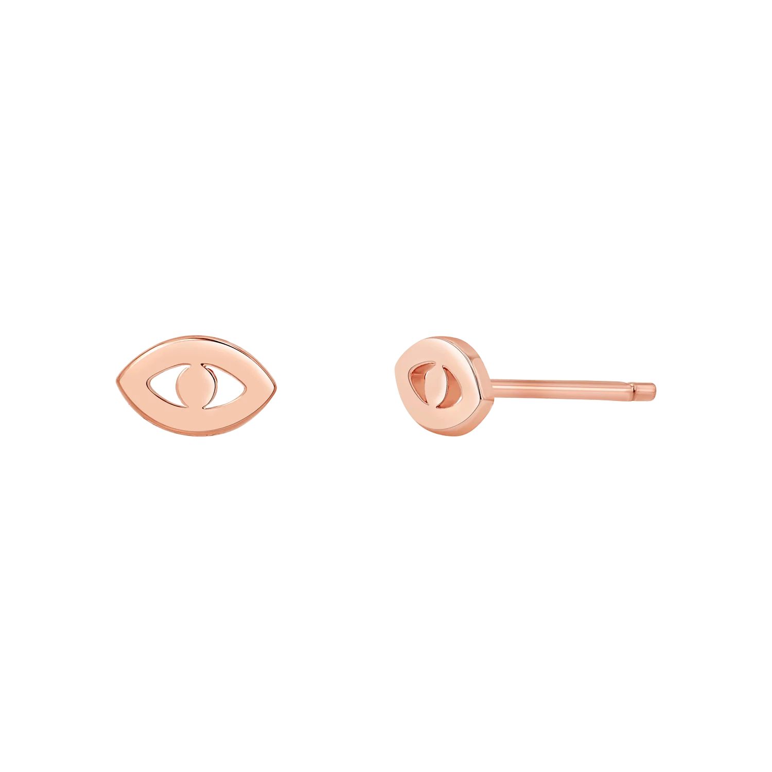Mini Evil Eye Stud Earrings - Image 3
