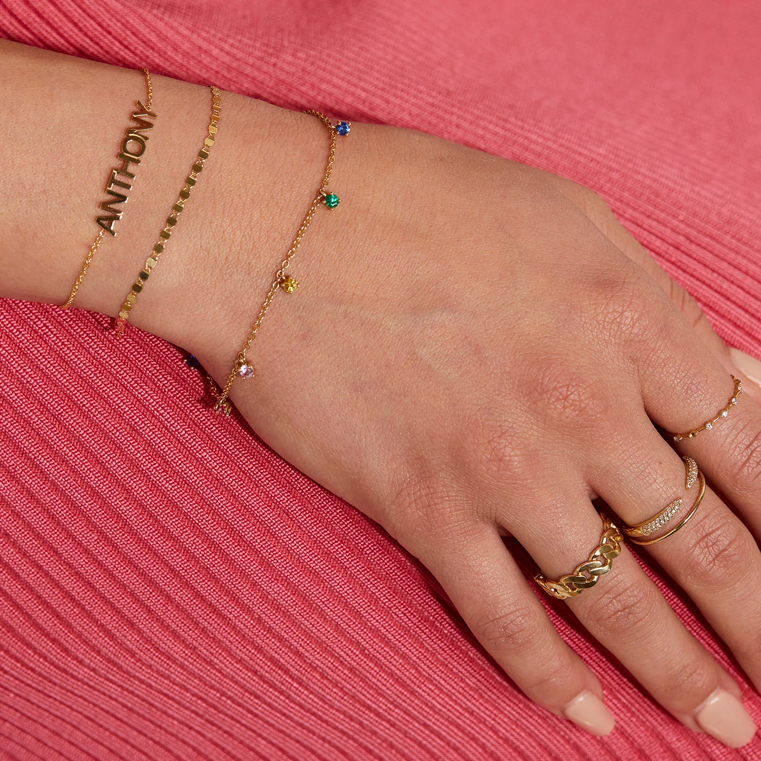 Mirror Chain Bracelet - Image 3