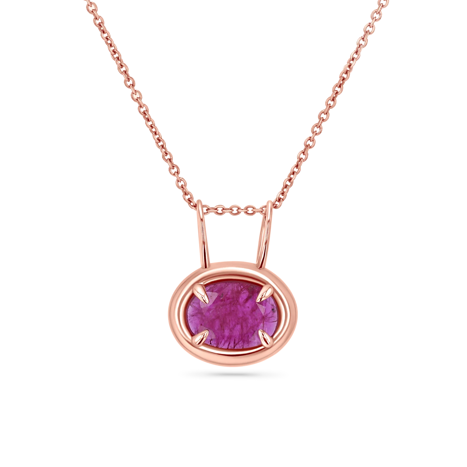 Oval Slider Rustic Ruby Charm - Image 6