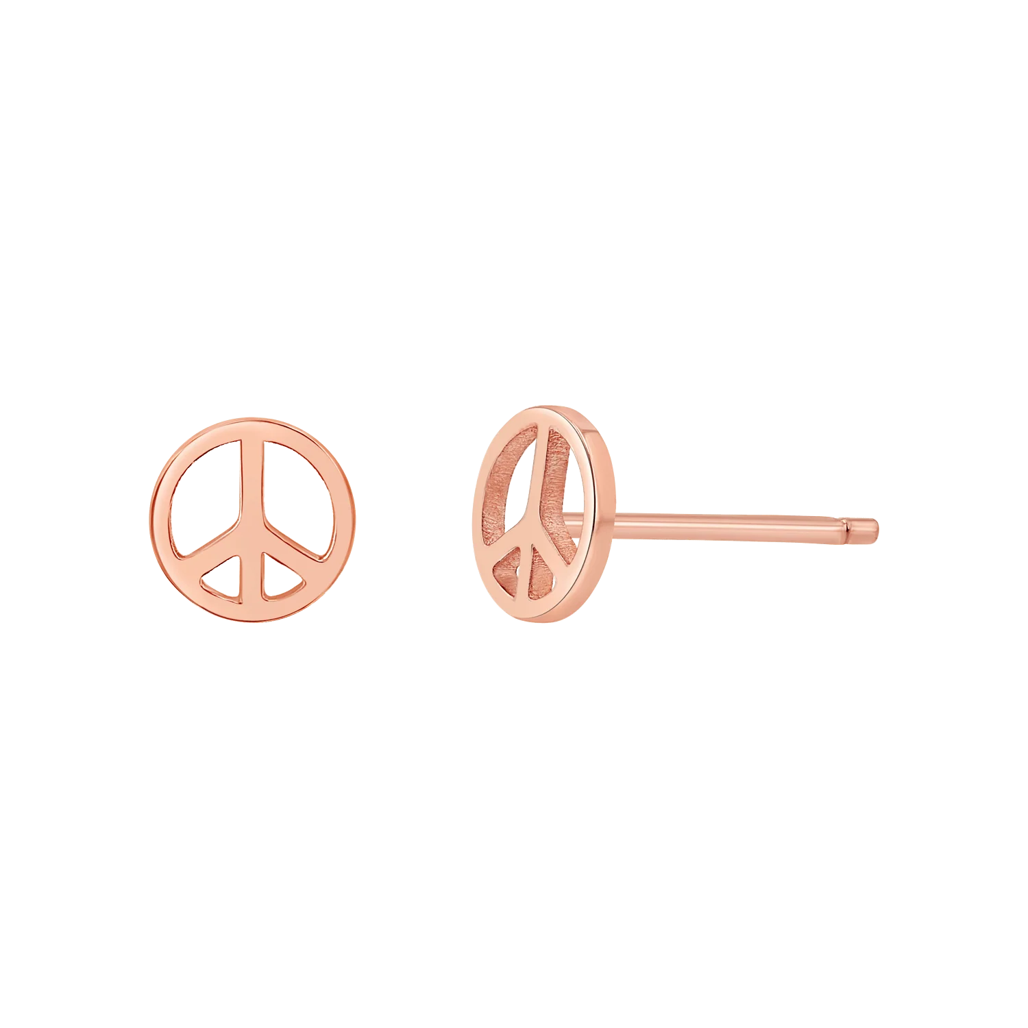 Peace Stud Earrings - Image 3
