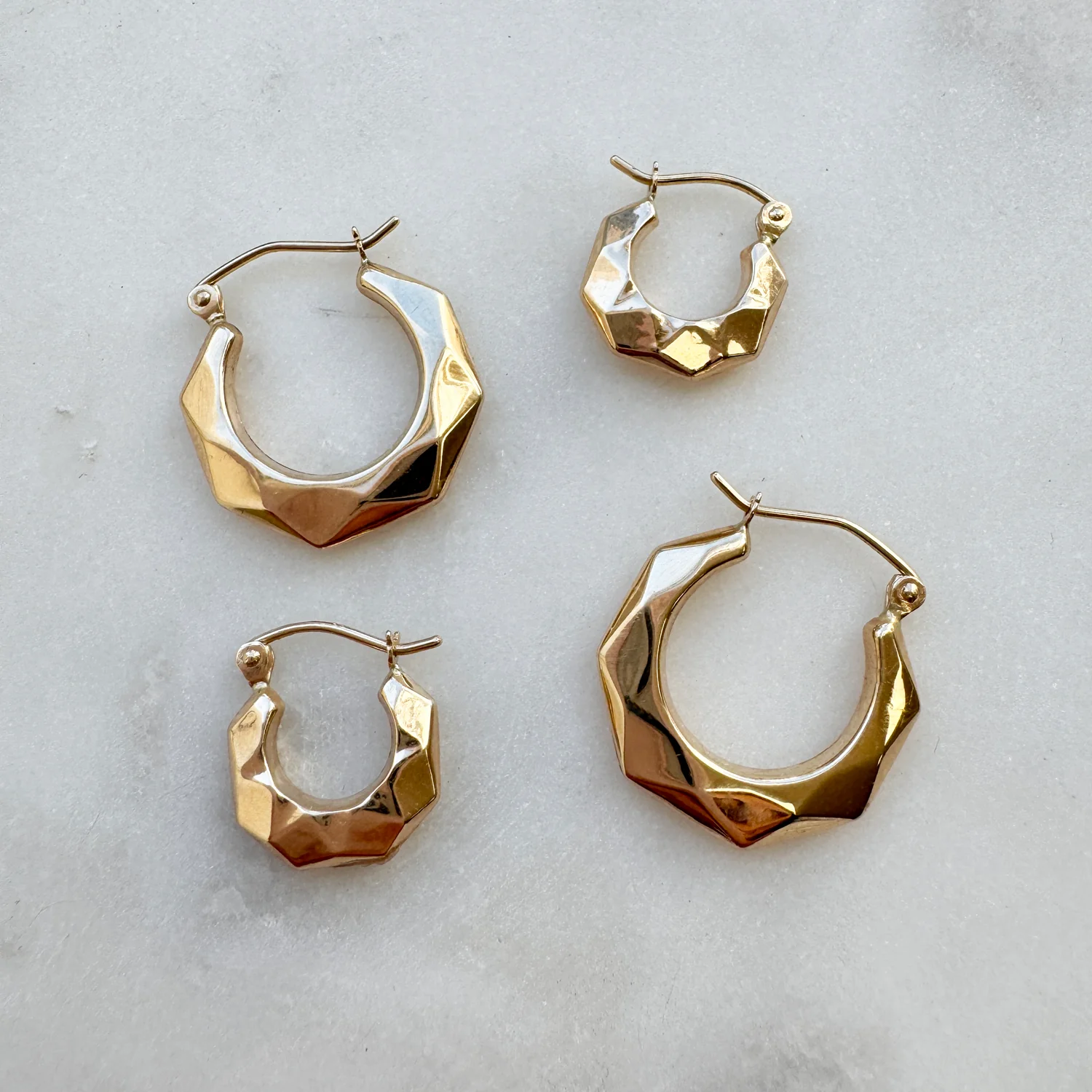 Poly Hex Hoops - Image 2