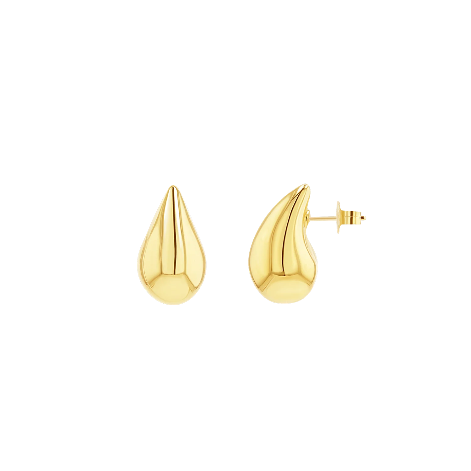 Puff Rain Drop Earrings - Image 3