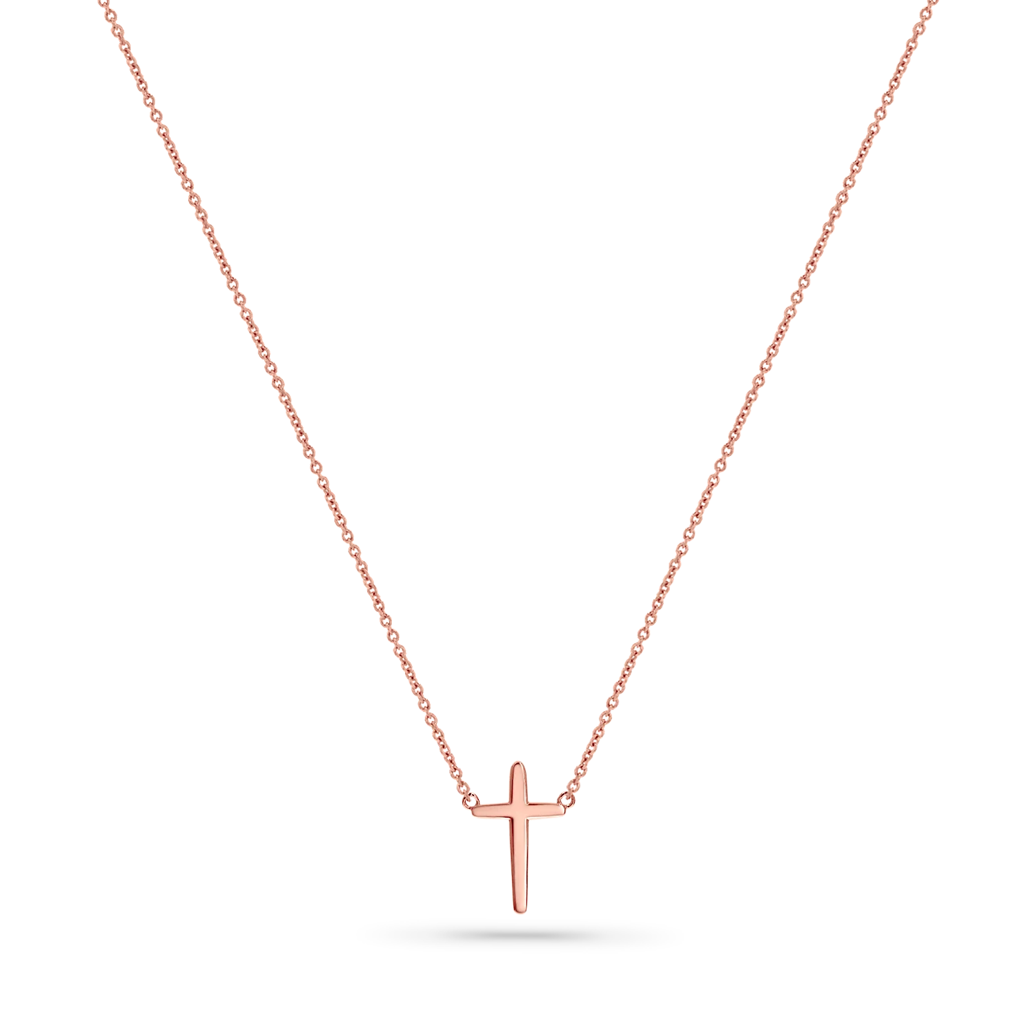 Sculptural Cross Necklace - Image 3