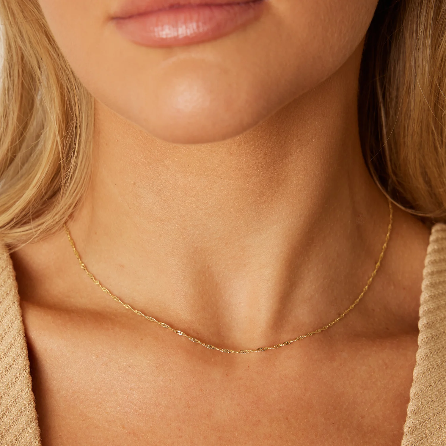 Singapore Chain Necklace - Image 3