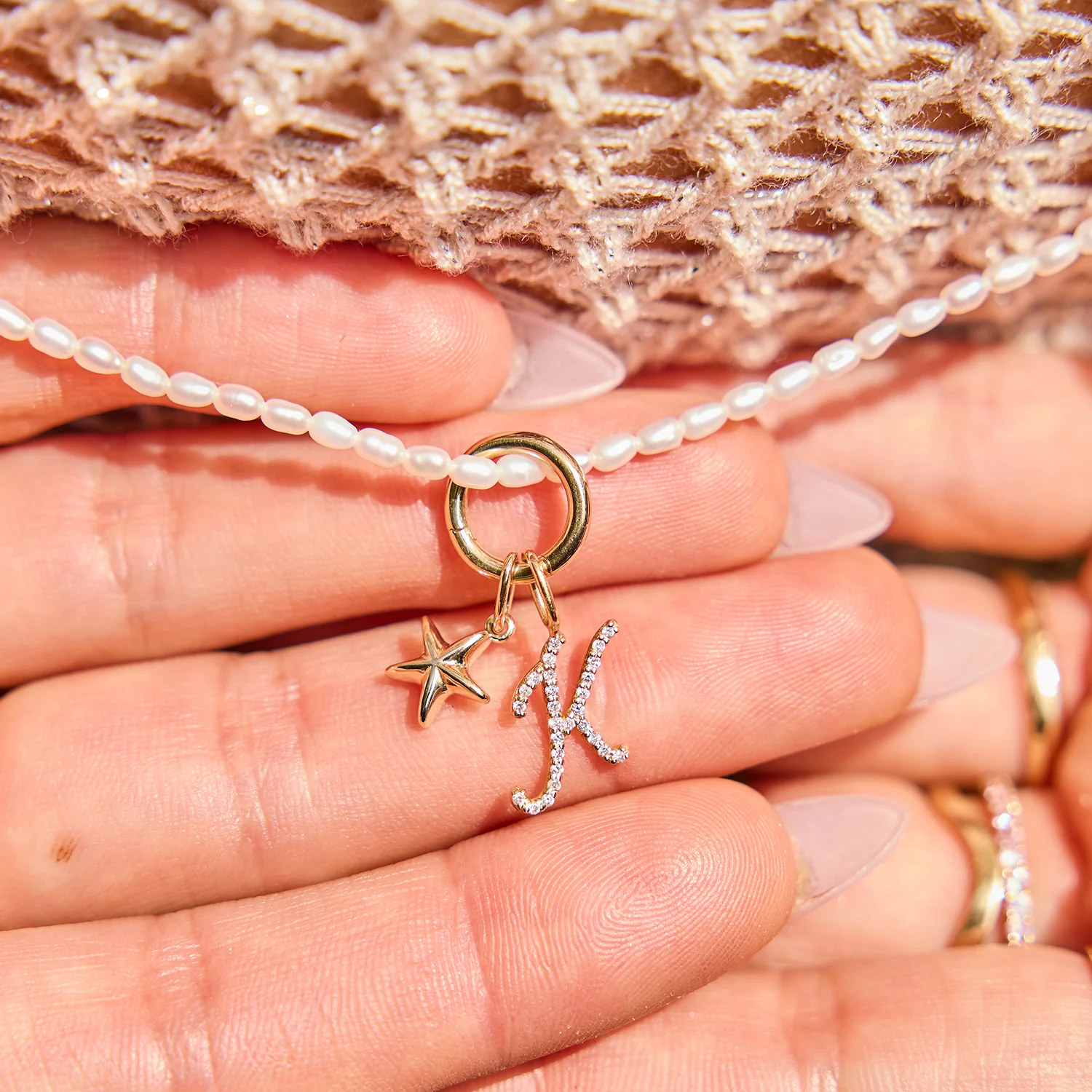 Soleil Star Seashell Charm - Image 8