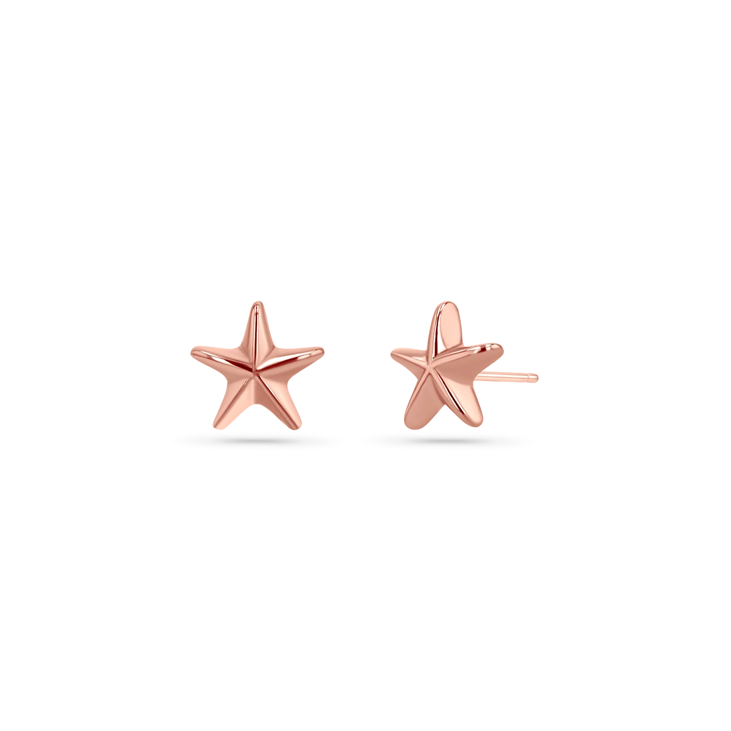 Soleil Star Seashell Stud Earrings - Image 3