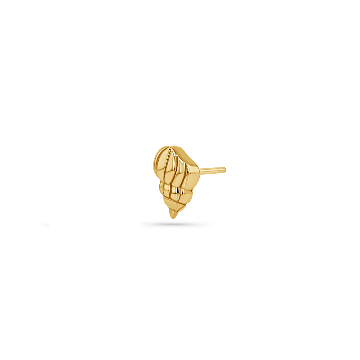 Soleil Tulip Seashell Stud Earrings - Image 4