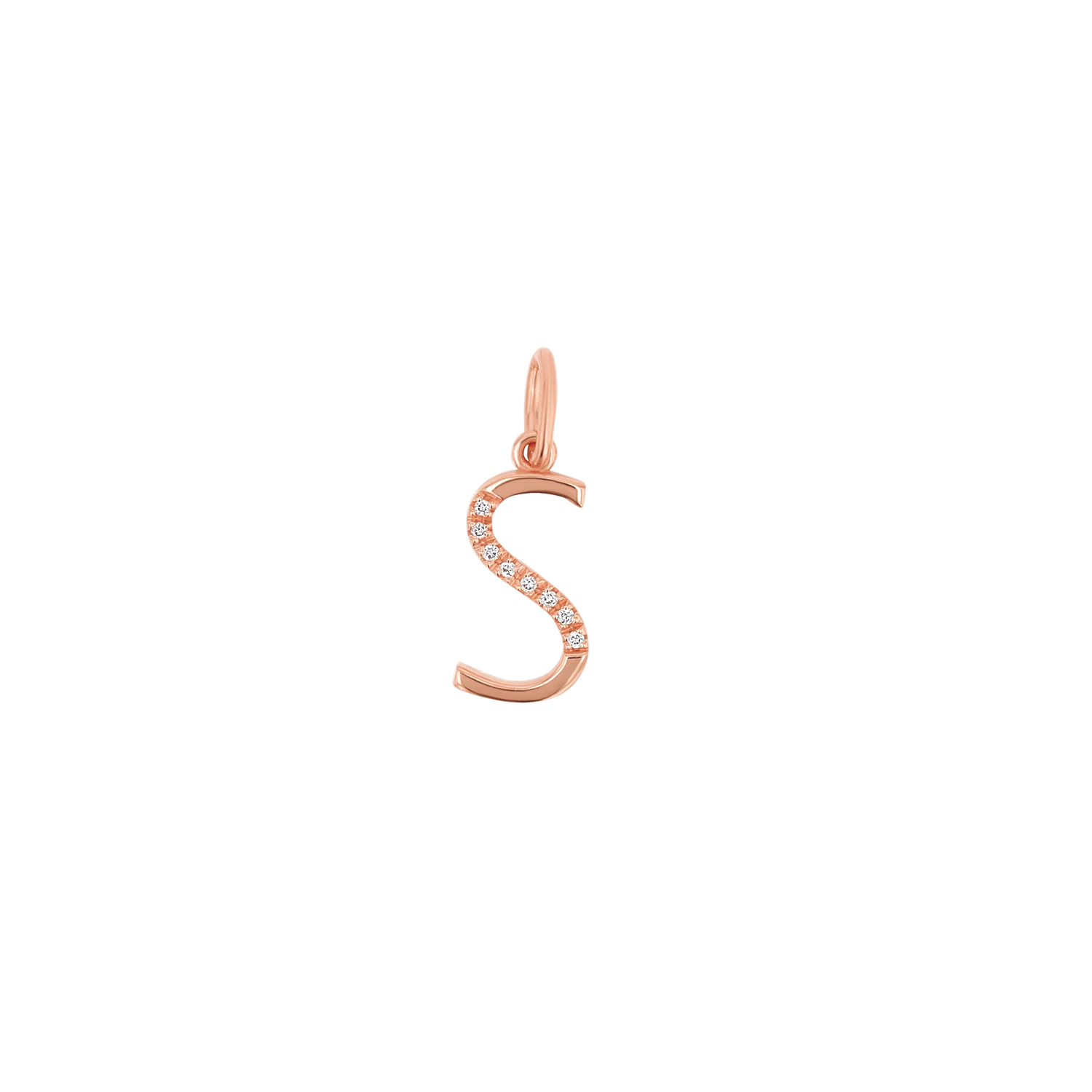 Sprinkle Diamond Initial Charm - Image 6