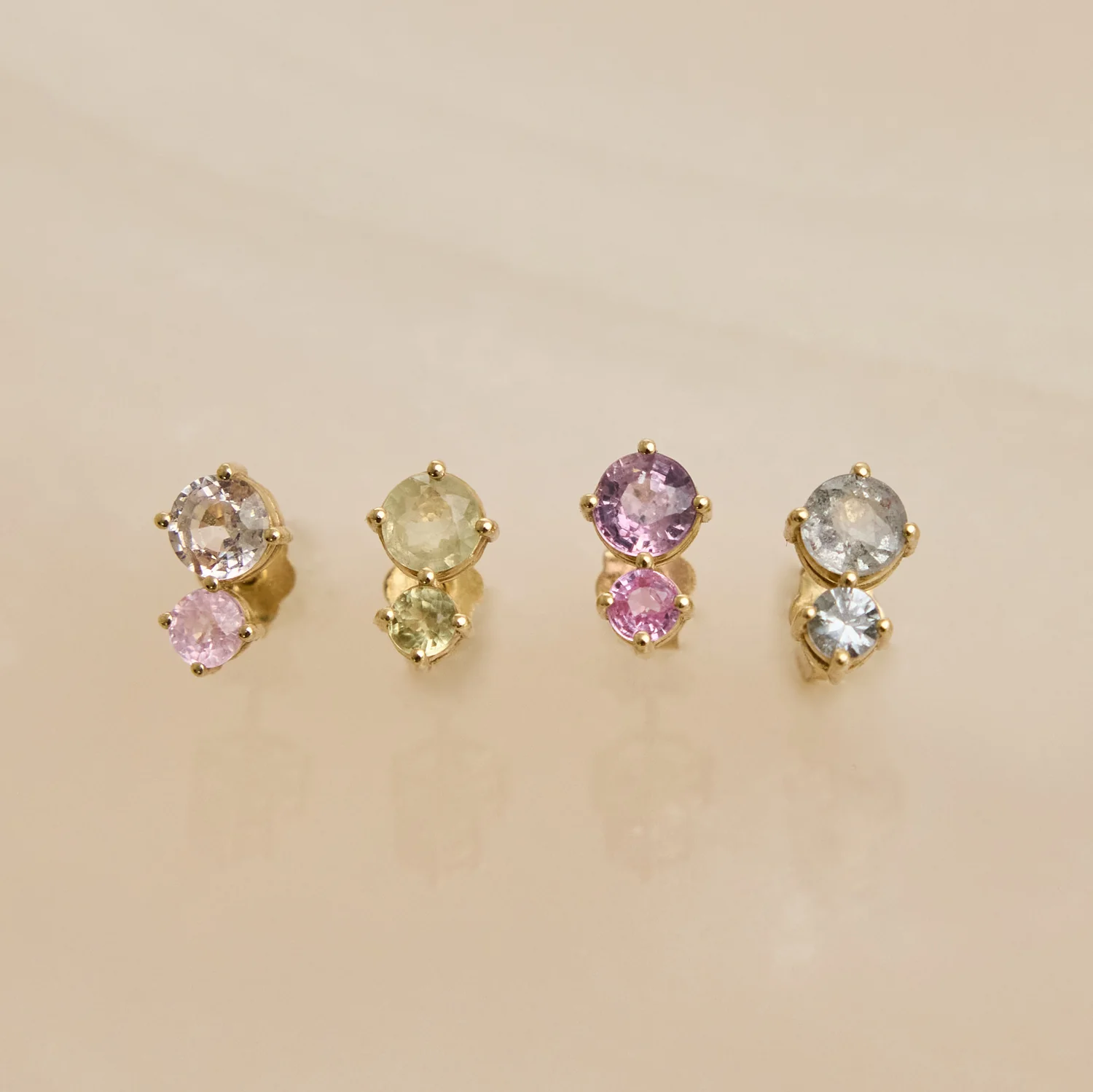 Sprinkle Sapphire Duo Studs - Image 25