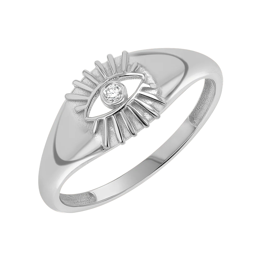 Sunbeam Evil Eye Ring - Image 2