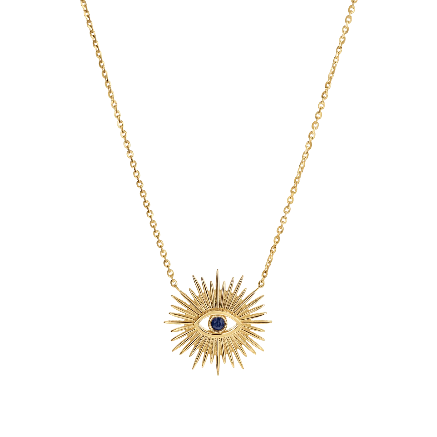 Sunburst Evil Eye Necklace - Image 4
