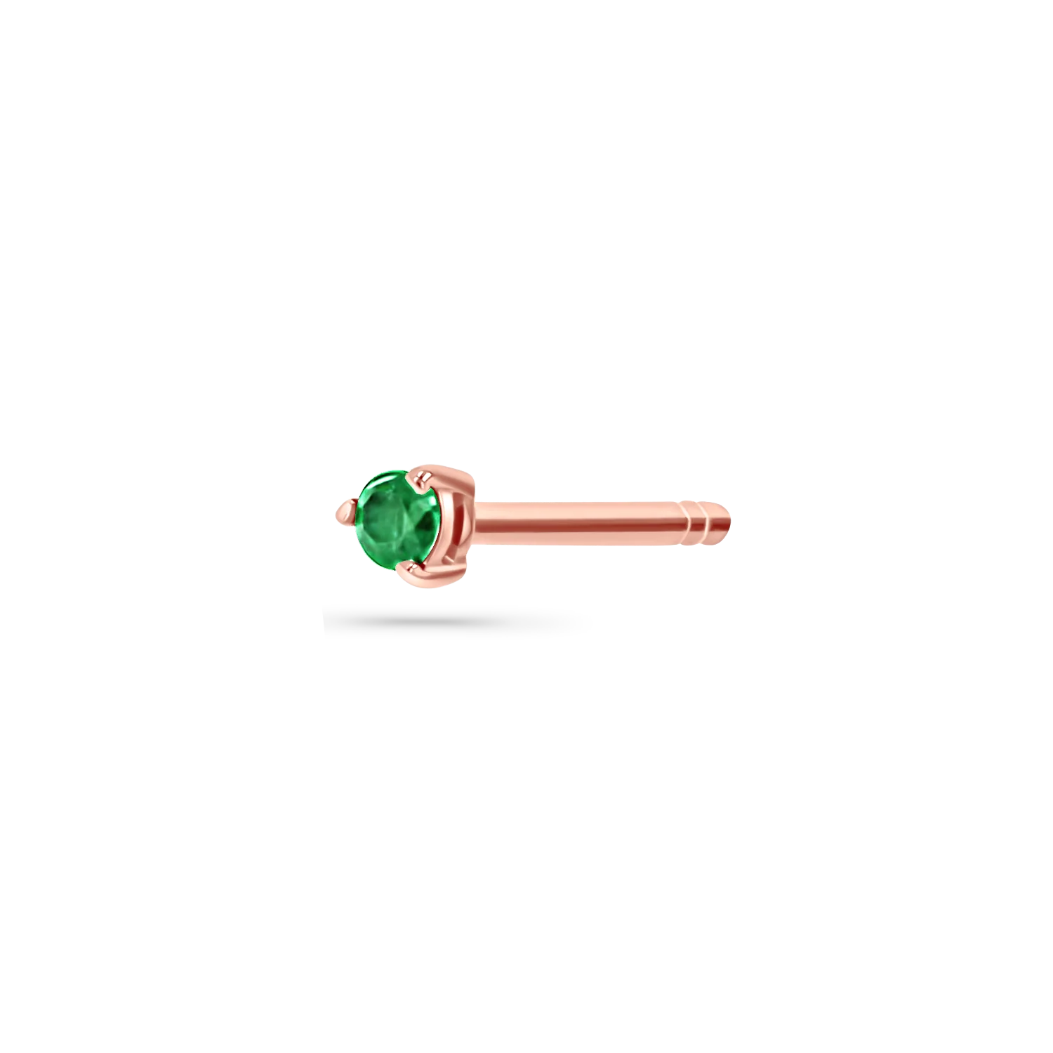 Tiny Gemstone Stud Earrings - Image 16