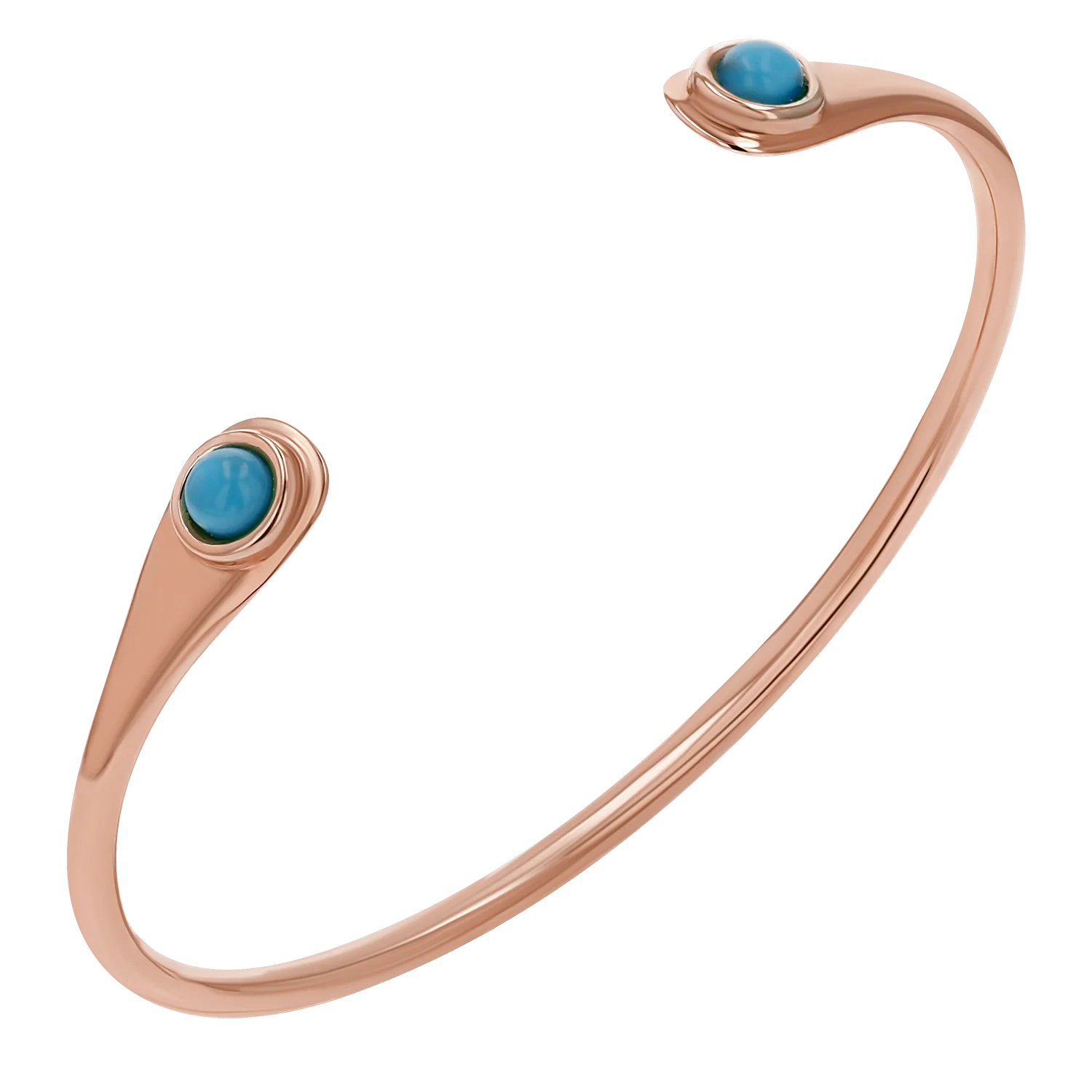 Turquoise Cuff Bracelet - Image 3