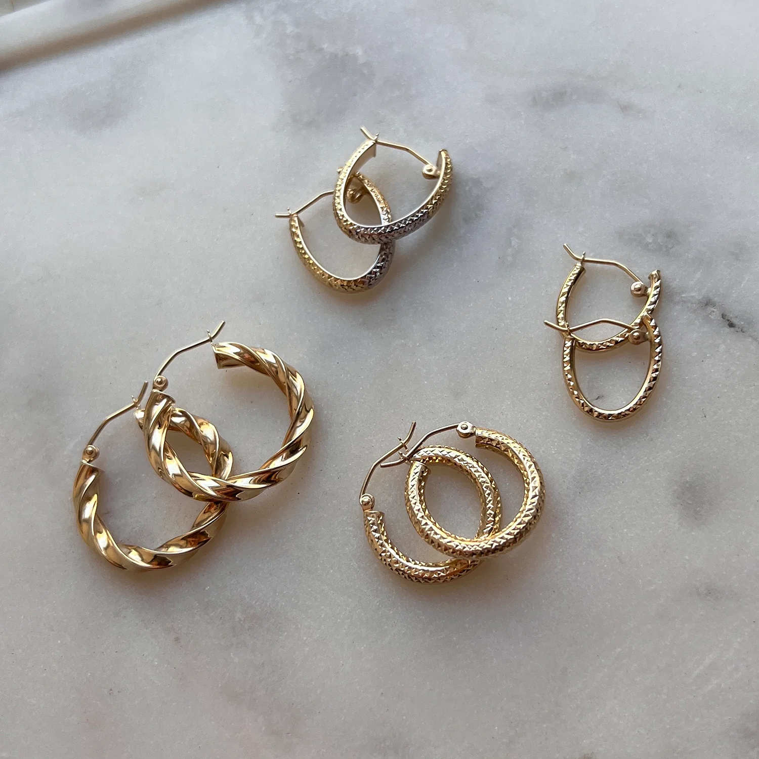 Ziggy Hoop Earrings - Image 2