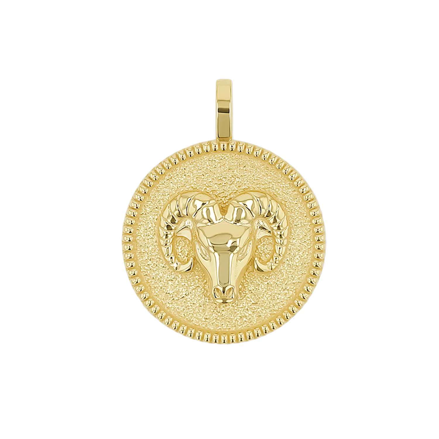Zodiac Coin Medallion Charm - Image 5