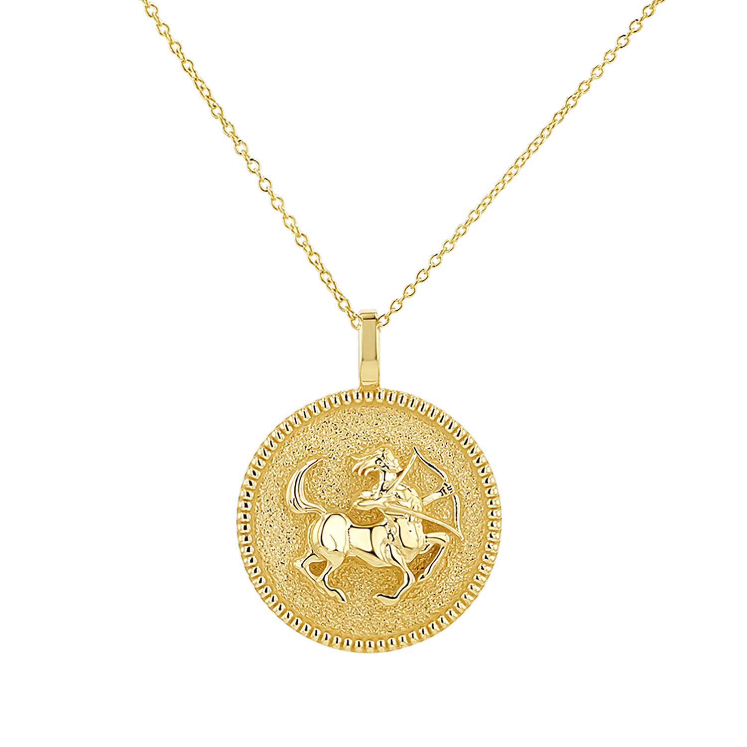 Zodiac Coin Medallion Necklace - Image 13