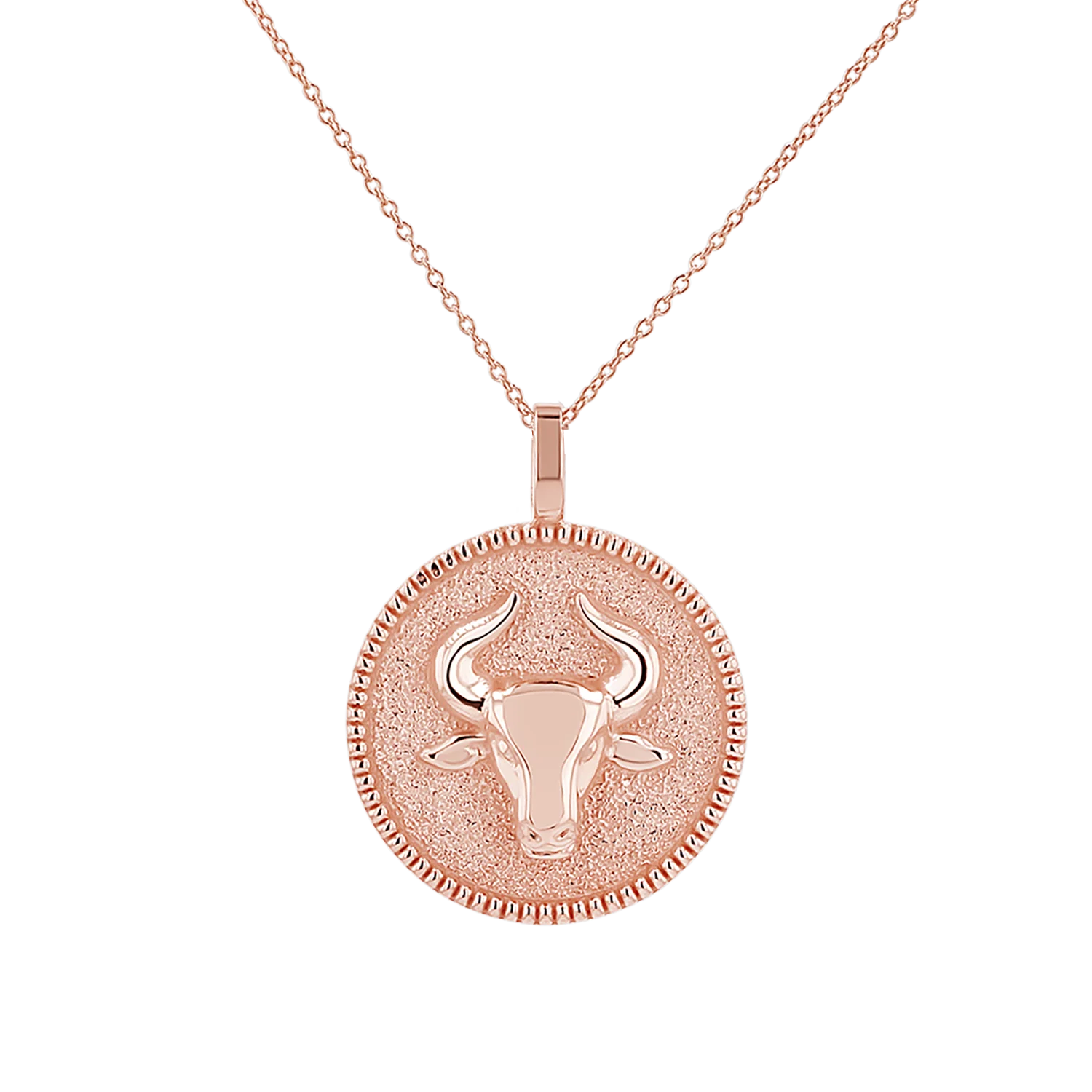 Zodiac Coin Medallion Necklace - Image 28