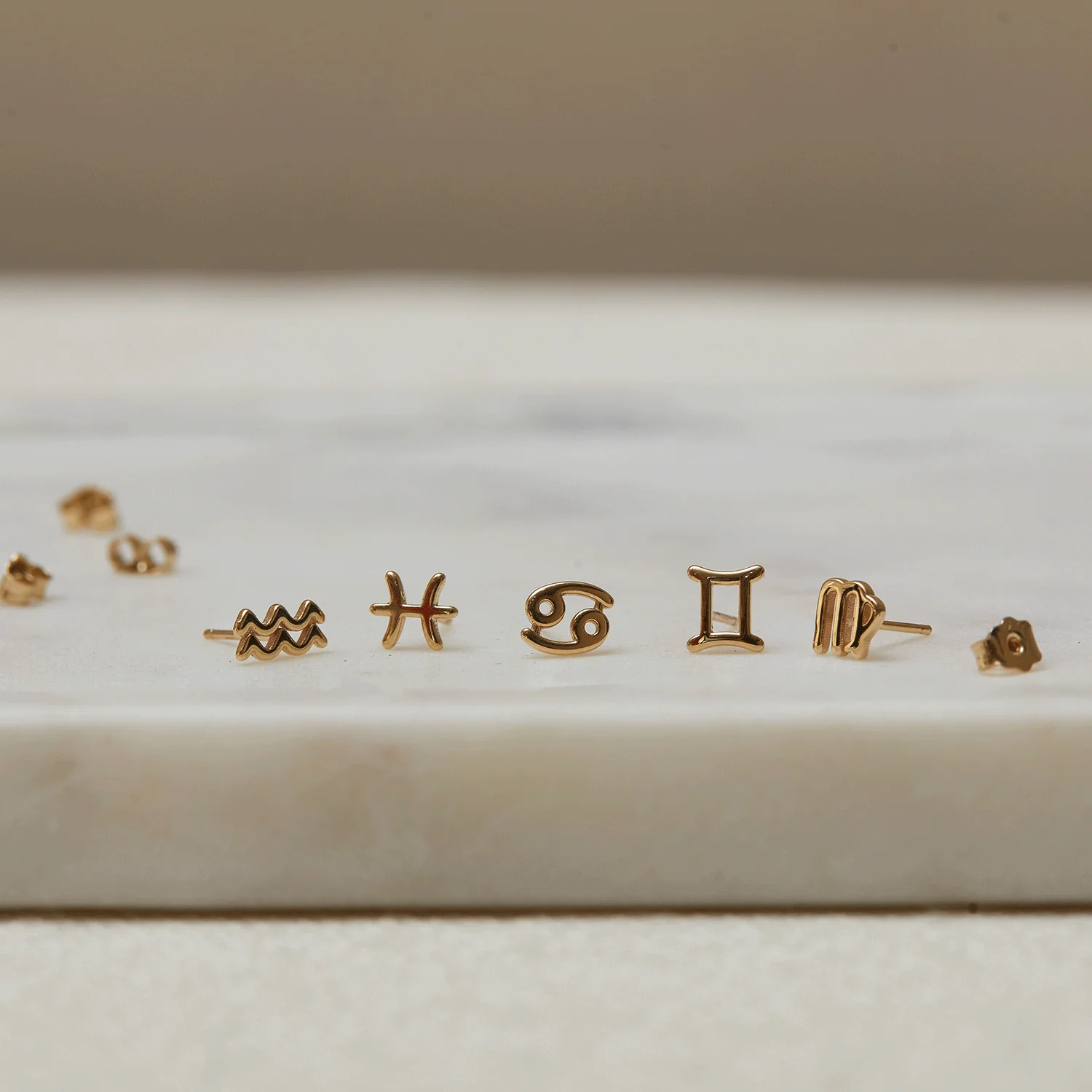 Zodiac Stud Earrings - Image 40